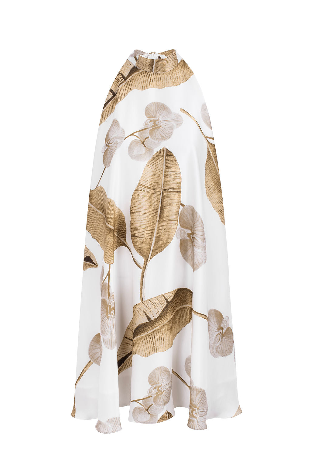 MINI VESTIDO BIANCA CETIM - BRANCO